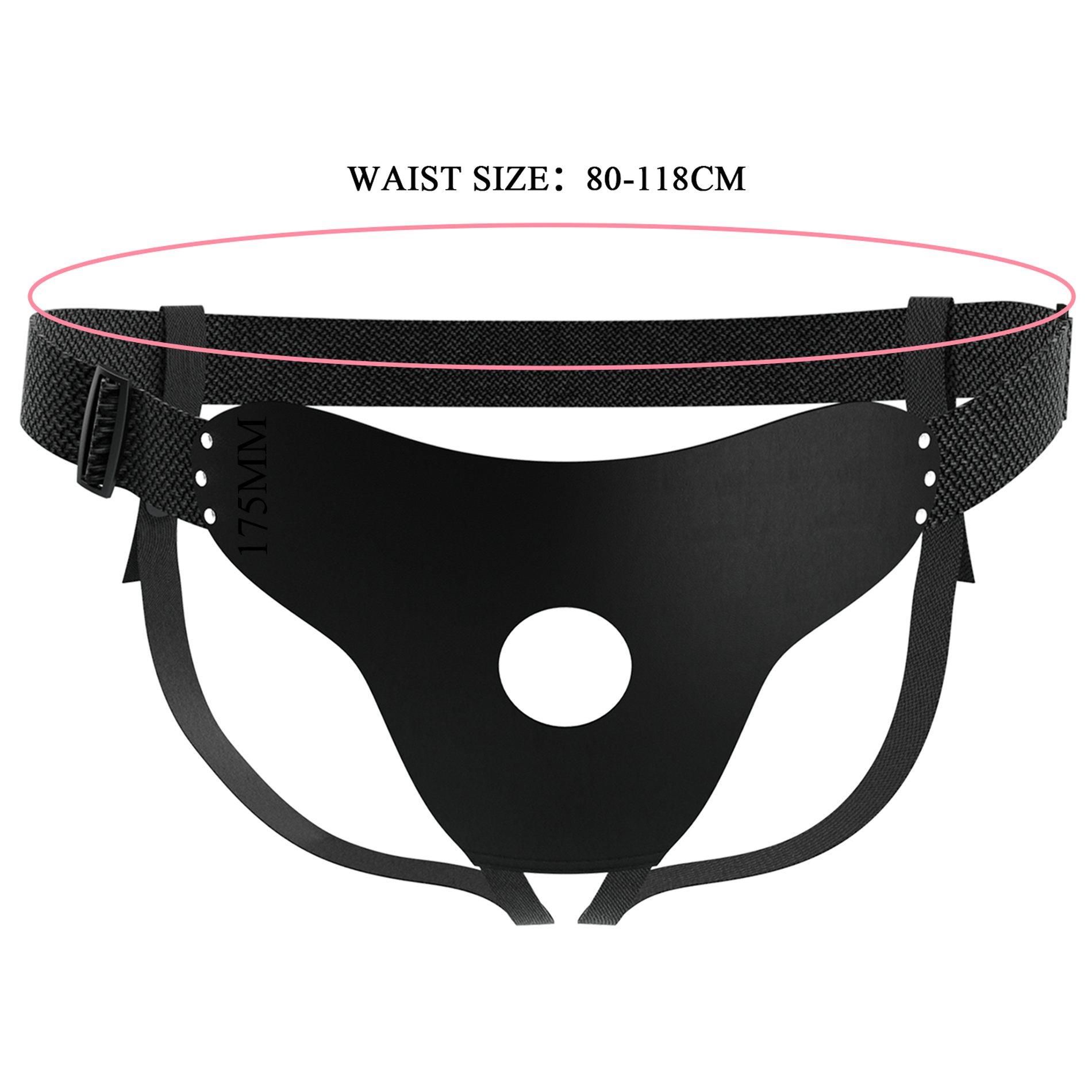 Трусики для страпона Pretty Love Harness Briefs Straps Love Spell (черный)