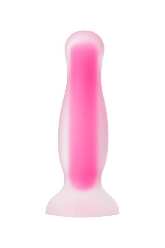 Korek analny Toyfa Mortimer Glow, 12,5 cm (różowy)