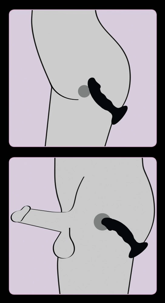 Korek analny Black Velvets Rechargeable Plus, 14 cm (czarny)