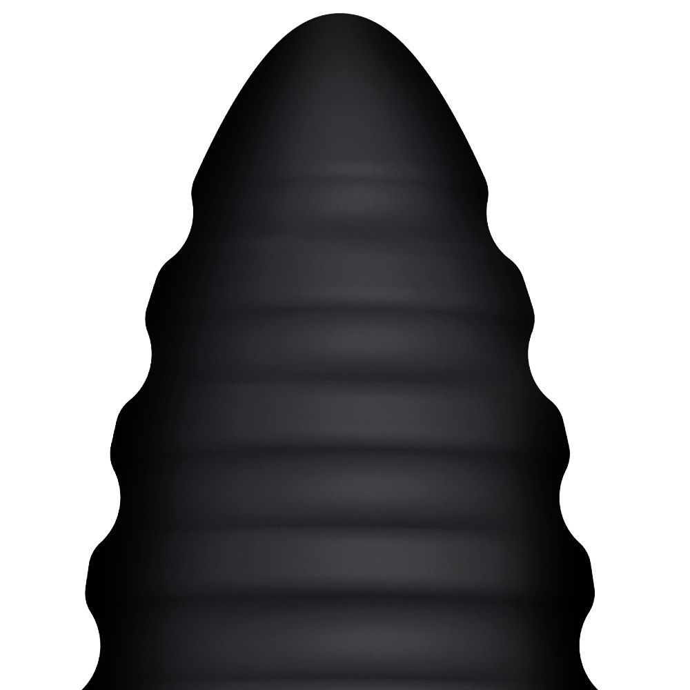 Анальна пробка Dorcel Spiral Plug, 10,6 см (чорний)