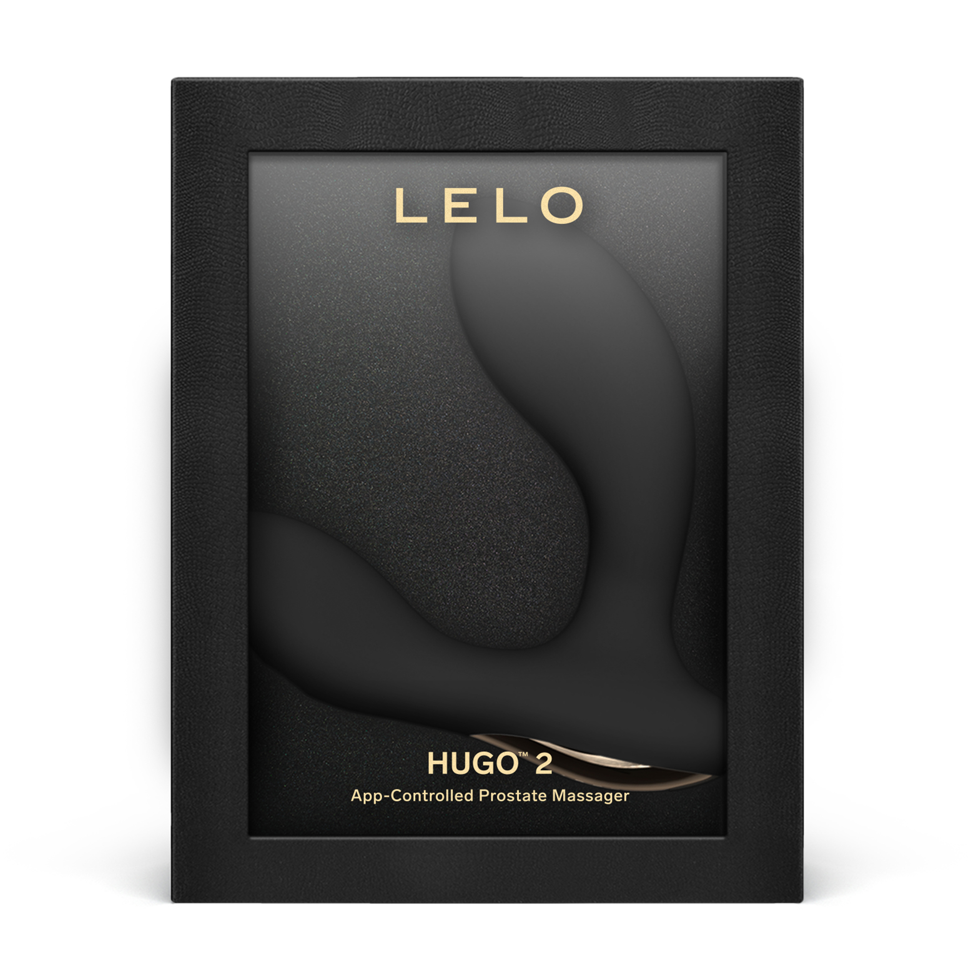 Стимулятор простаты LELO Hugo 2 App, 10,7 см (черный)