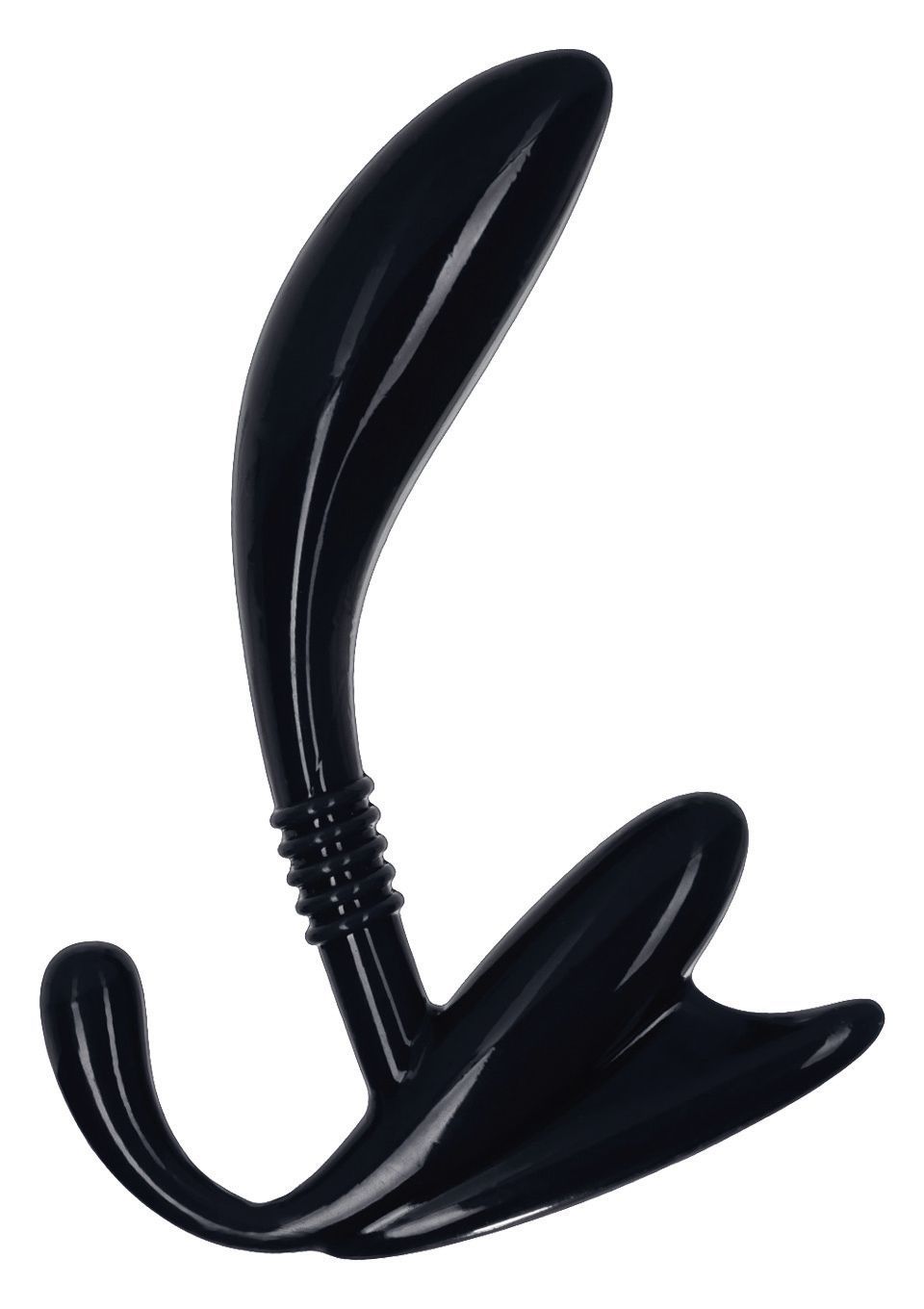 Stymulator prostaty Apollo Curved Prostate Probe, 11,5 cm (czarny)