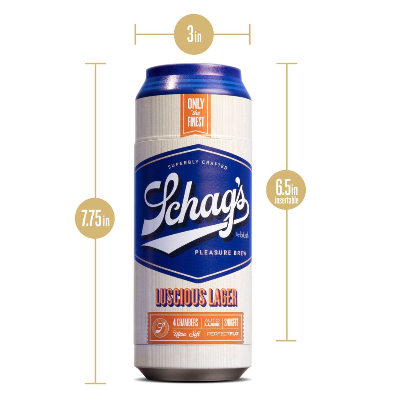 Мастурбатор Schag's Luscious Lager (прозрачный)