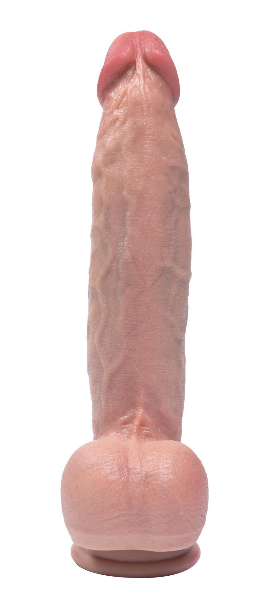 Fantasy Hyper Realistic Dildo - Dildo, W kolorze cielistym, 25 cm