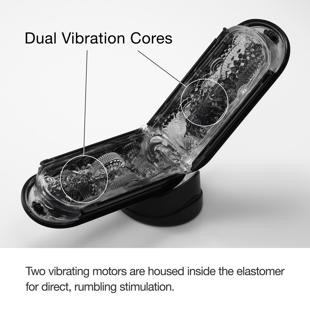 Masturbator Tenga Flip Zero Gravity Electronic Vibration, 18 cm (czarny)