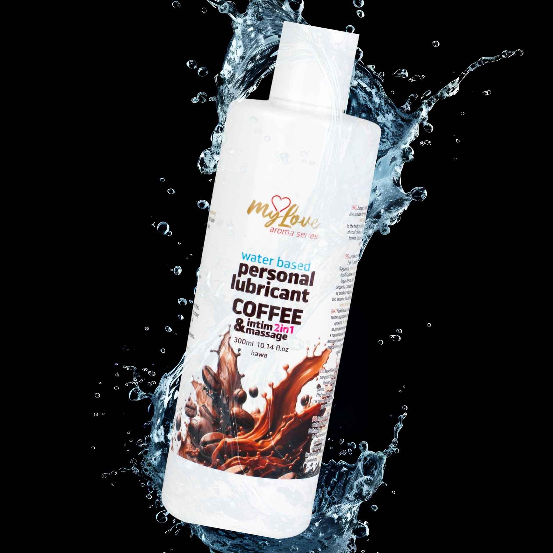 Лубрикант MyLove Aroma Series Intim&Massage 2in1 Coffee, 300 мл