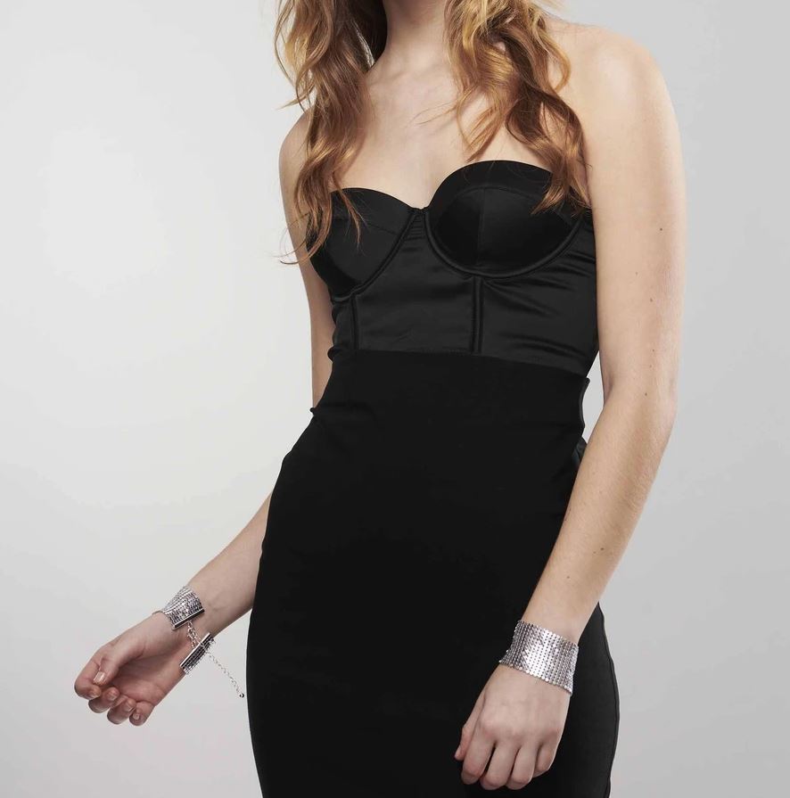 Наручники Bijoux Indiscrets Desir Metallique (срібні)