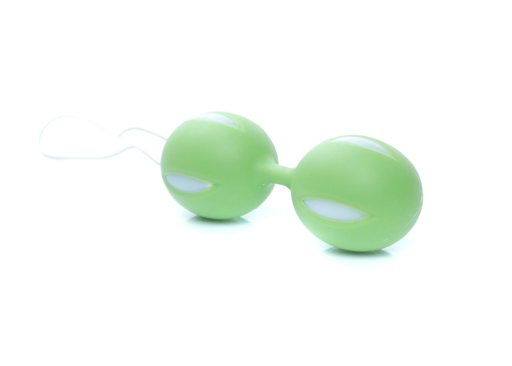 Вагинальные шарики Boss Series Smartballs, 19 см (зеленый)