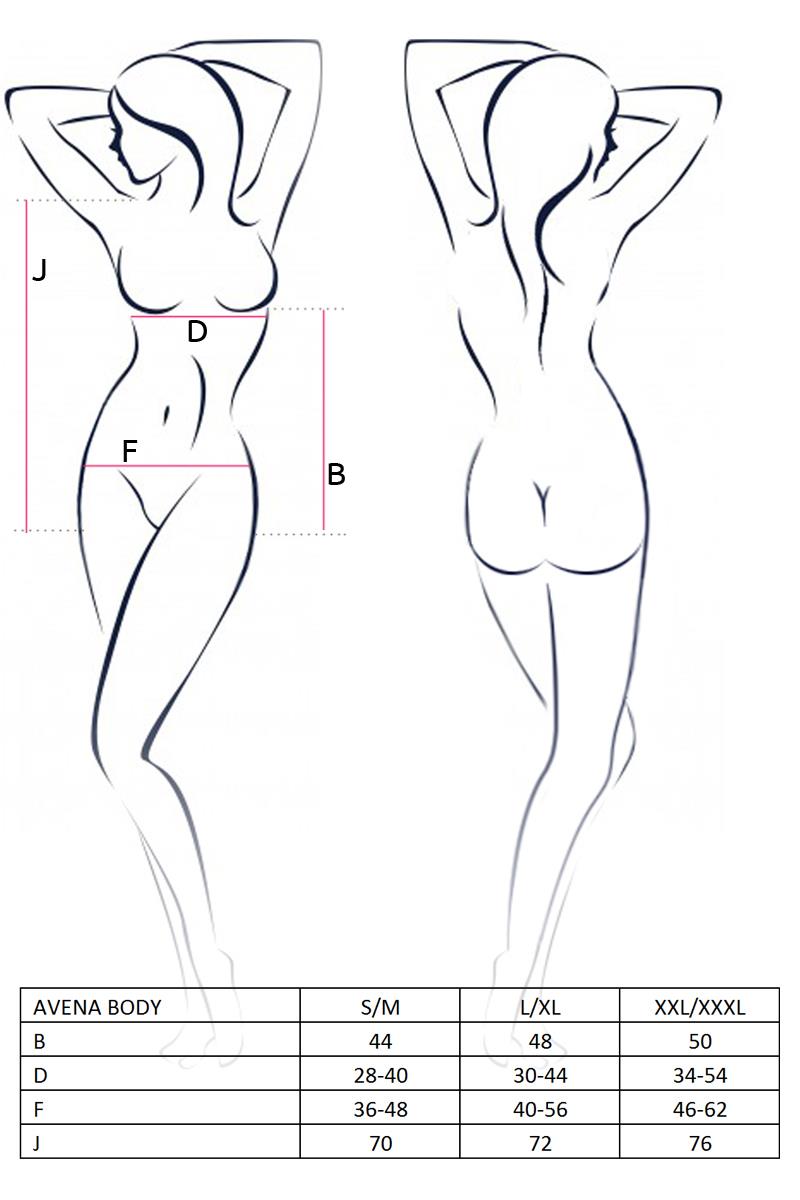 Gorset Casmir Lauren, L/XL (czarny)