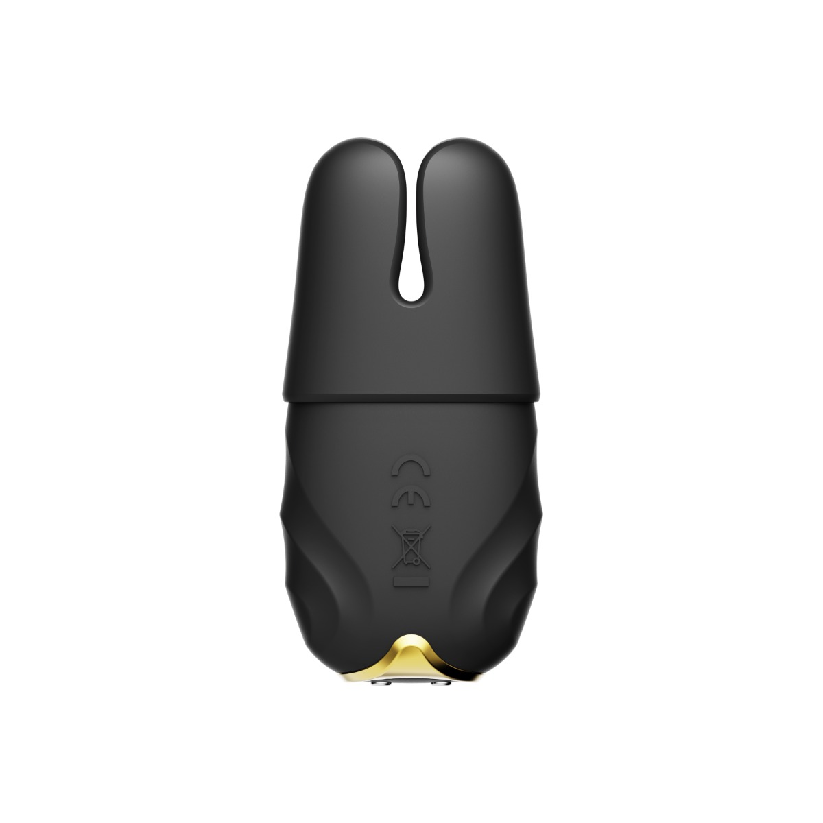 Вибратор для груди Zalo Nave Obsidian, 6,3 см (черный)