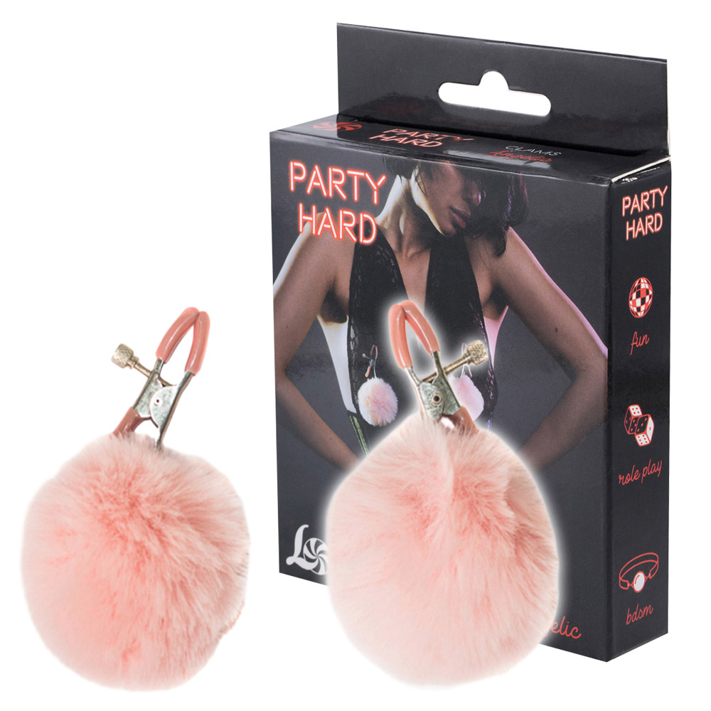 Зажимы на соски Party Hard Angelic (розовый)