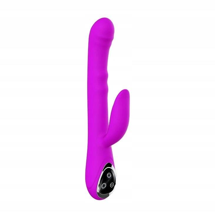 Вибратор-кролик Pretty Love Intimate, 25 см (фиолетовый)