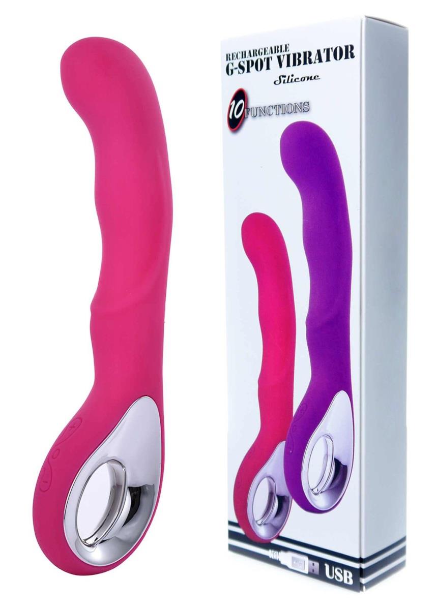 Вибратор B-Series Magic G-Spot, 20 см (розовый)