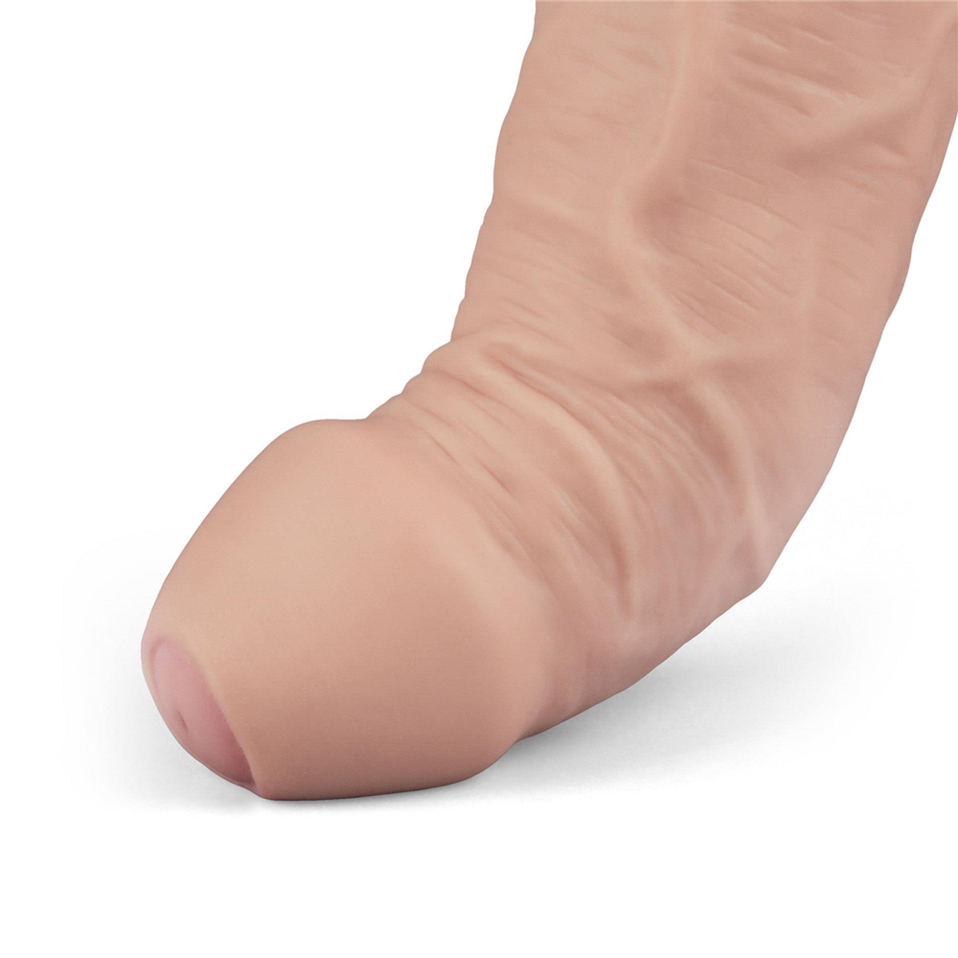 Vibrator Lovetoy Real Softee 9", 23 cm (w kolorze cielistym)