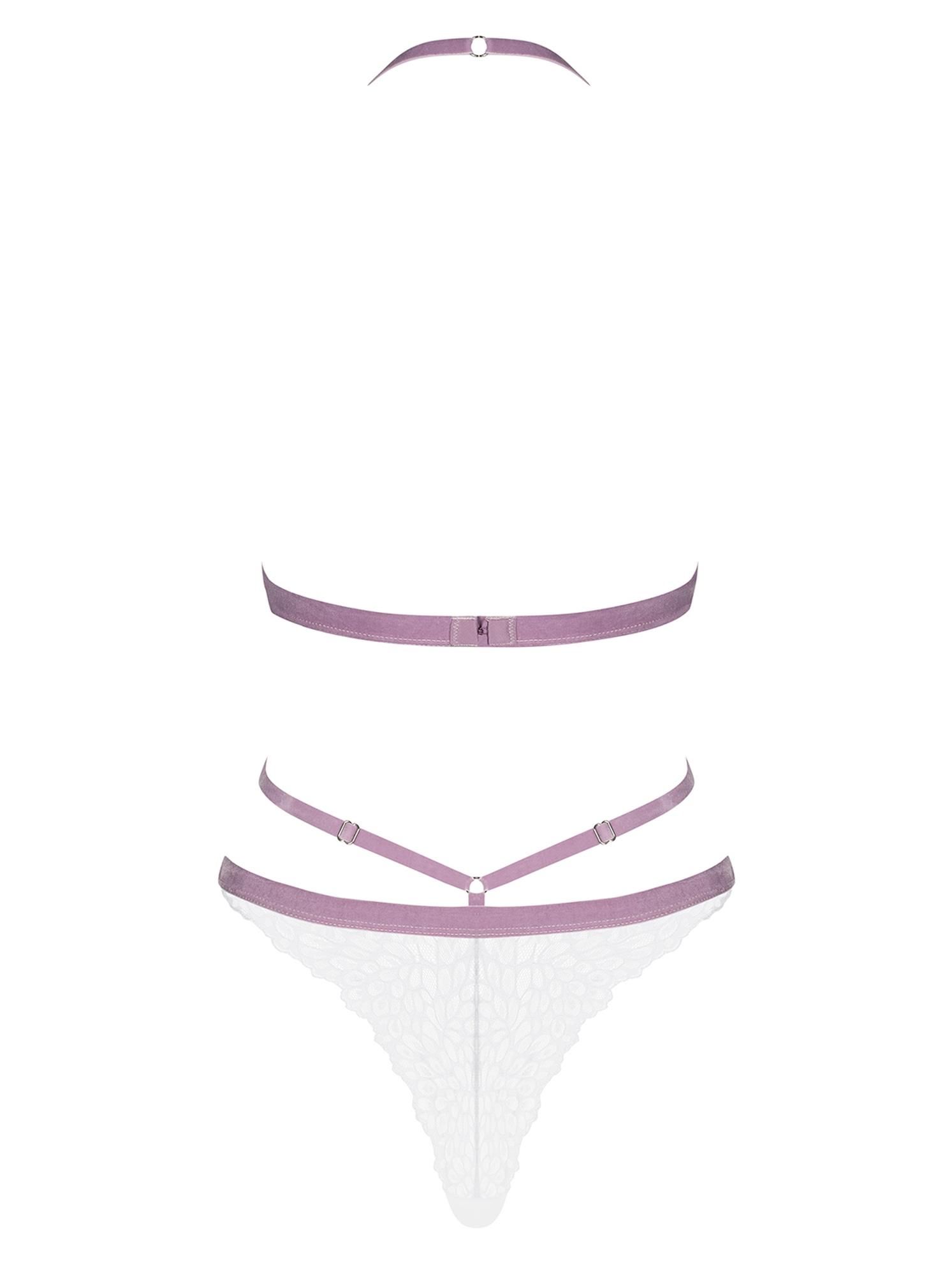 Боди Obsessive Lilyanne, L/XL (мульти)