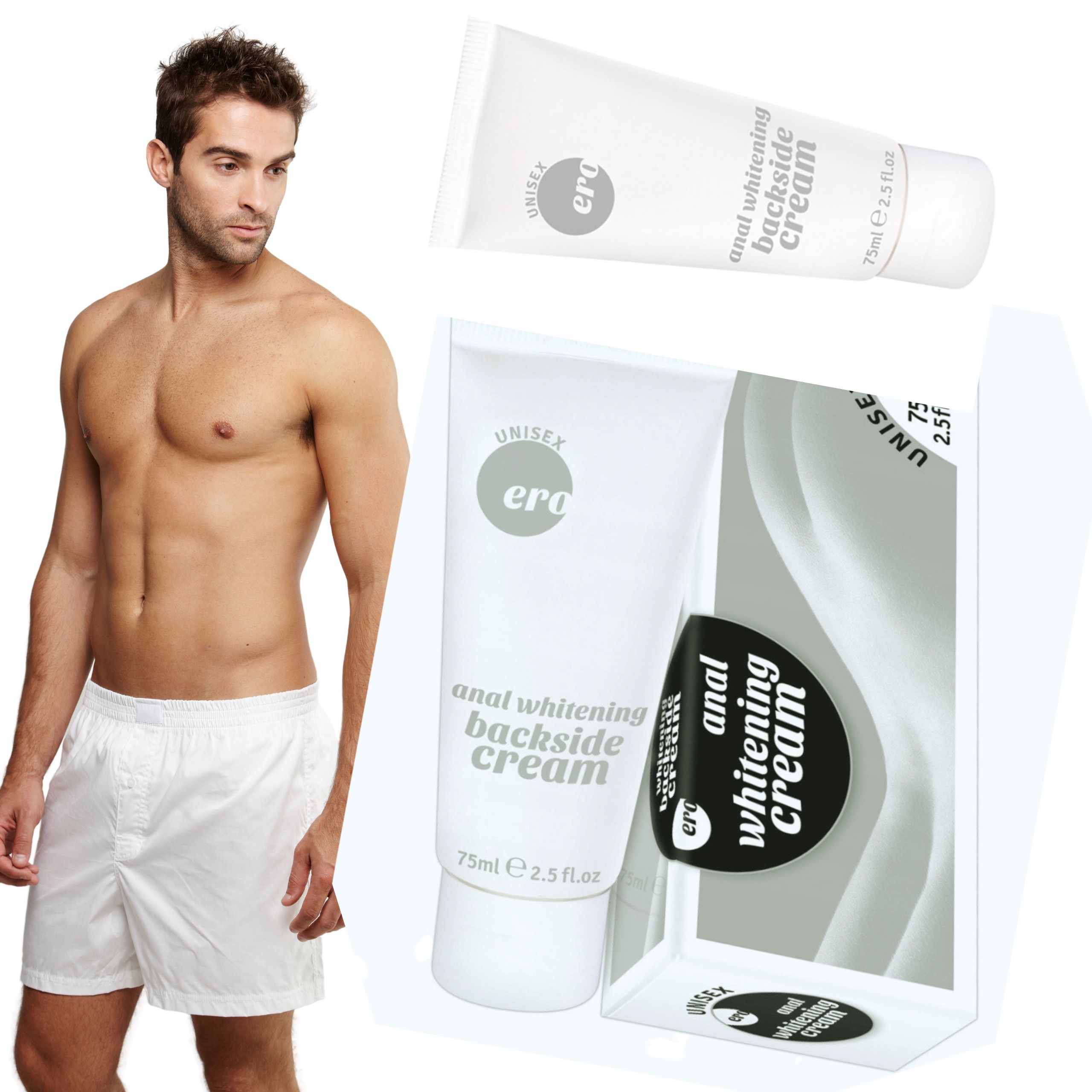 Анальный отбеливающий крем Ero Anal Backside Whitening, 75 мл