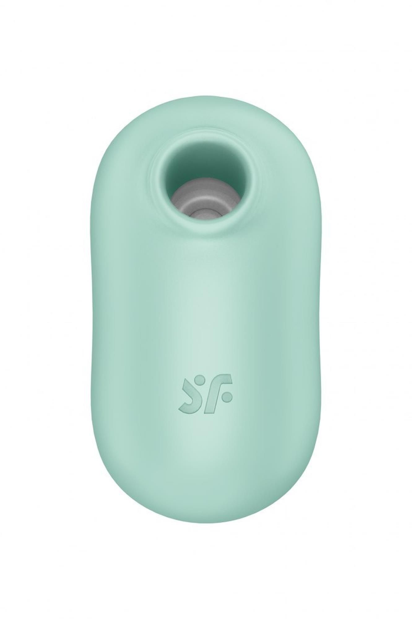 Вакуумный стимулятор клитора с вибрацией Satisfyer Pro To Go 2 (мятный)