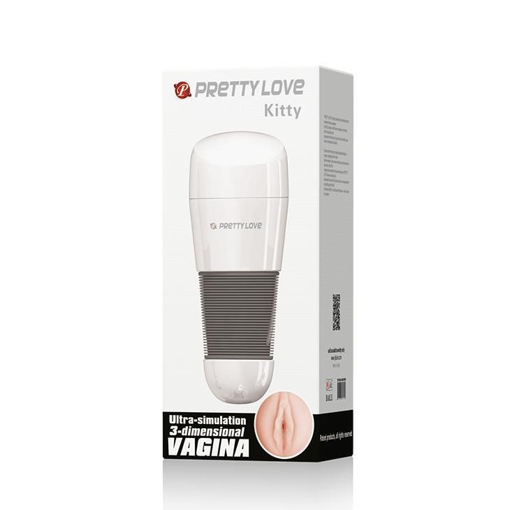 Мастурбатор Pretty Love Kitty Super Stroker (телесный)