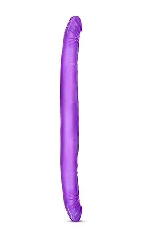 Двухсторонний фаллоимитатор B Yours 16 Inch Double Dildo, 40.6 см (фиолетовый)