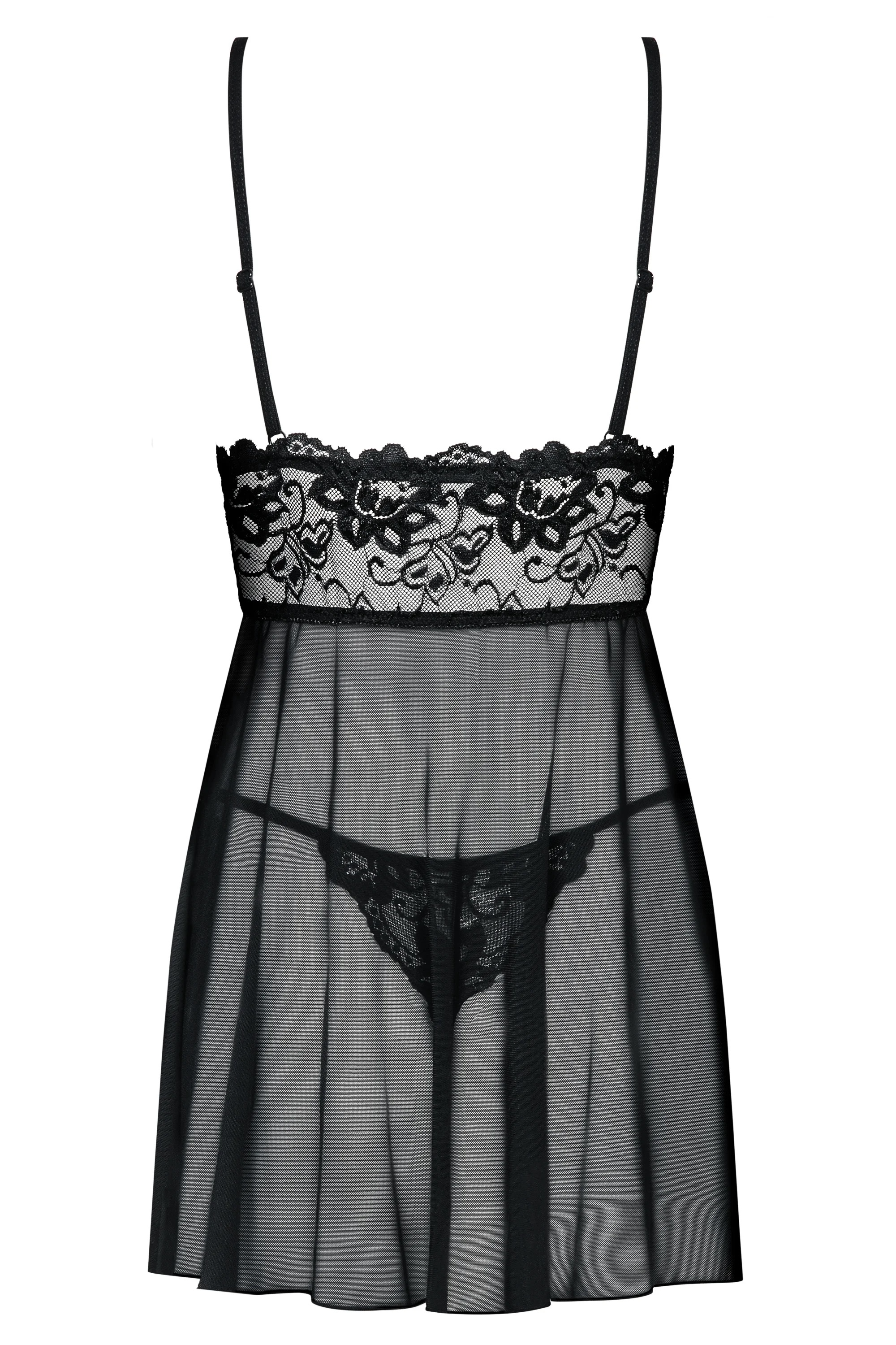Эротический комплект Obsessive Imperia, S/M (черный)