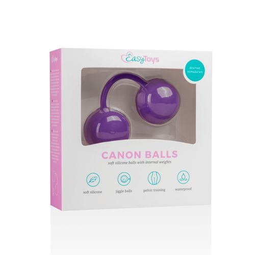 Вагинальные шарики Easy Toys Pleasure Balls, 16 см (фиолетовый)