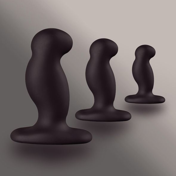 Zestaw korków analnych Nexus Anal Starter Kit, 3 szt (czarne)