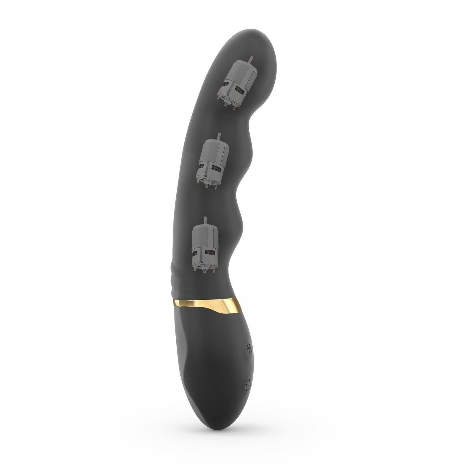 Вибратор Dorcel Too Much Rechargeable, 22 см (чёрный)