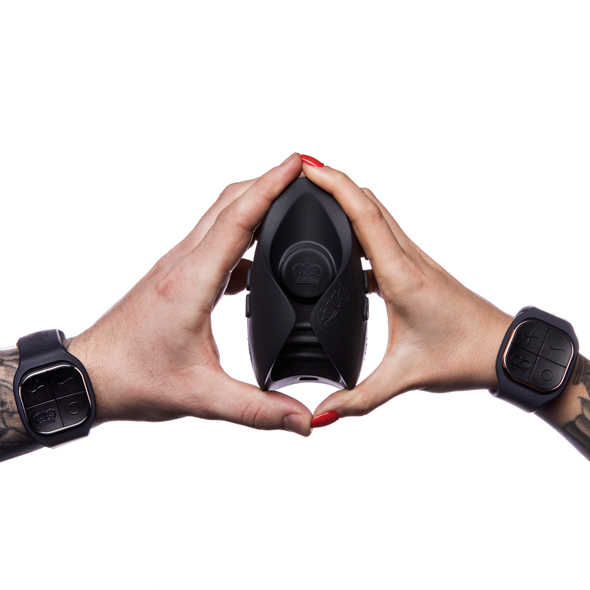 Мастурбатор Kiiroo Hot Octopuss Pulse Duo Lux, 10.6 см (серый)