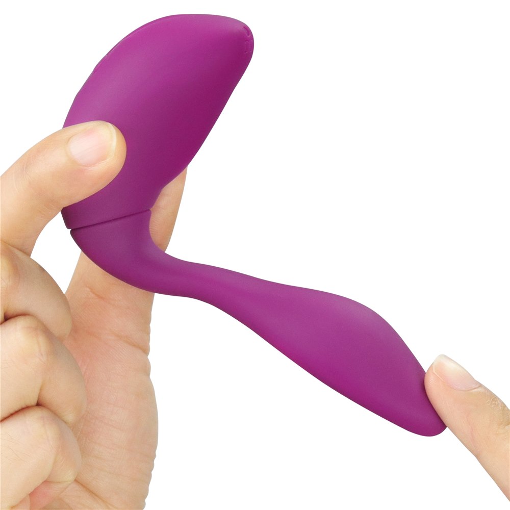 Вибратор LoveToy O-Sensual Double Rush, 8 см (розовый)