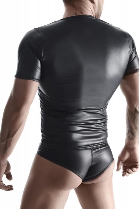 Футболка Regnes Fetish Planet wetlook otwartym, S (черный)
