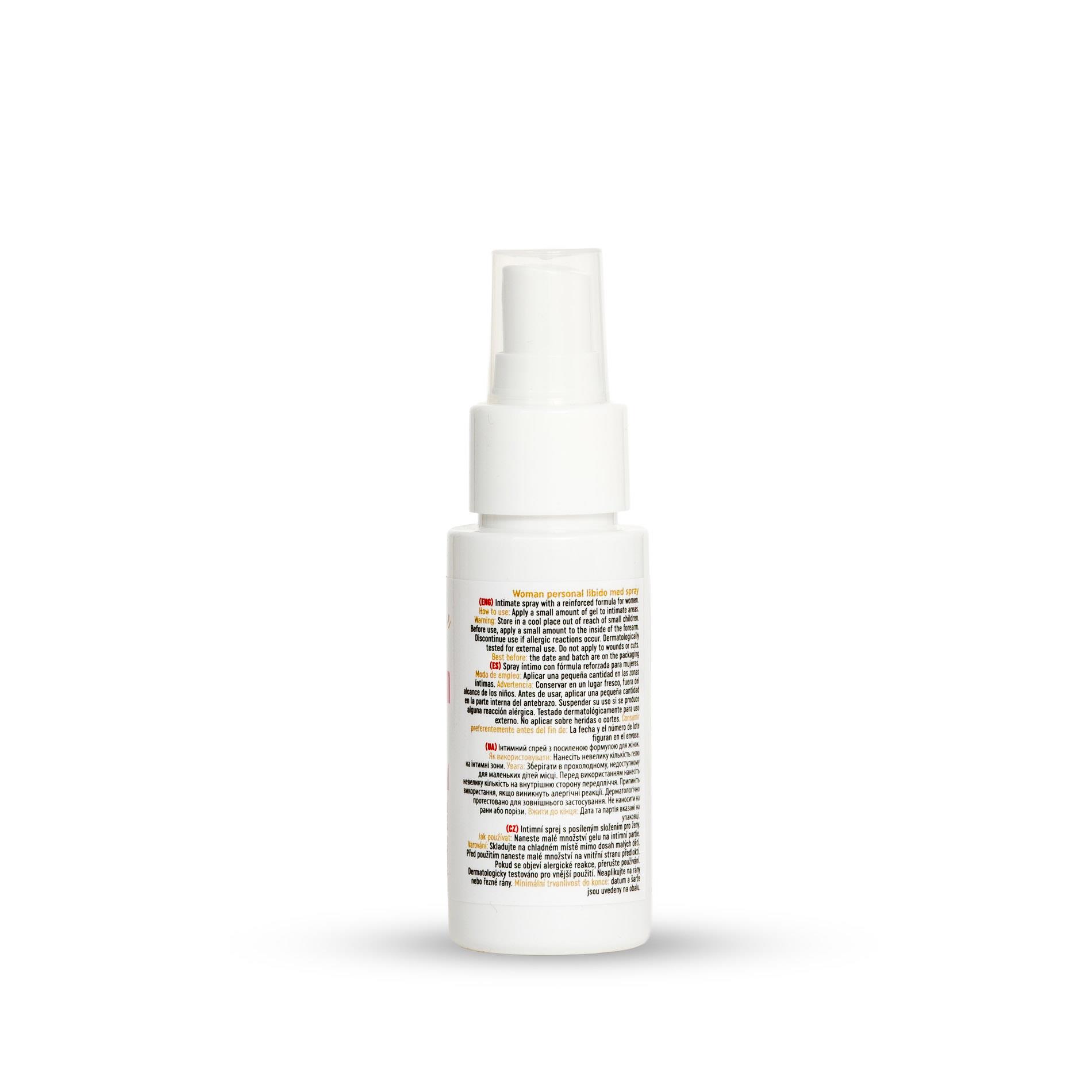 Спрей-лубрикант MyLove Woman Personal Libido Med Spray, 50 мл
