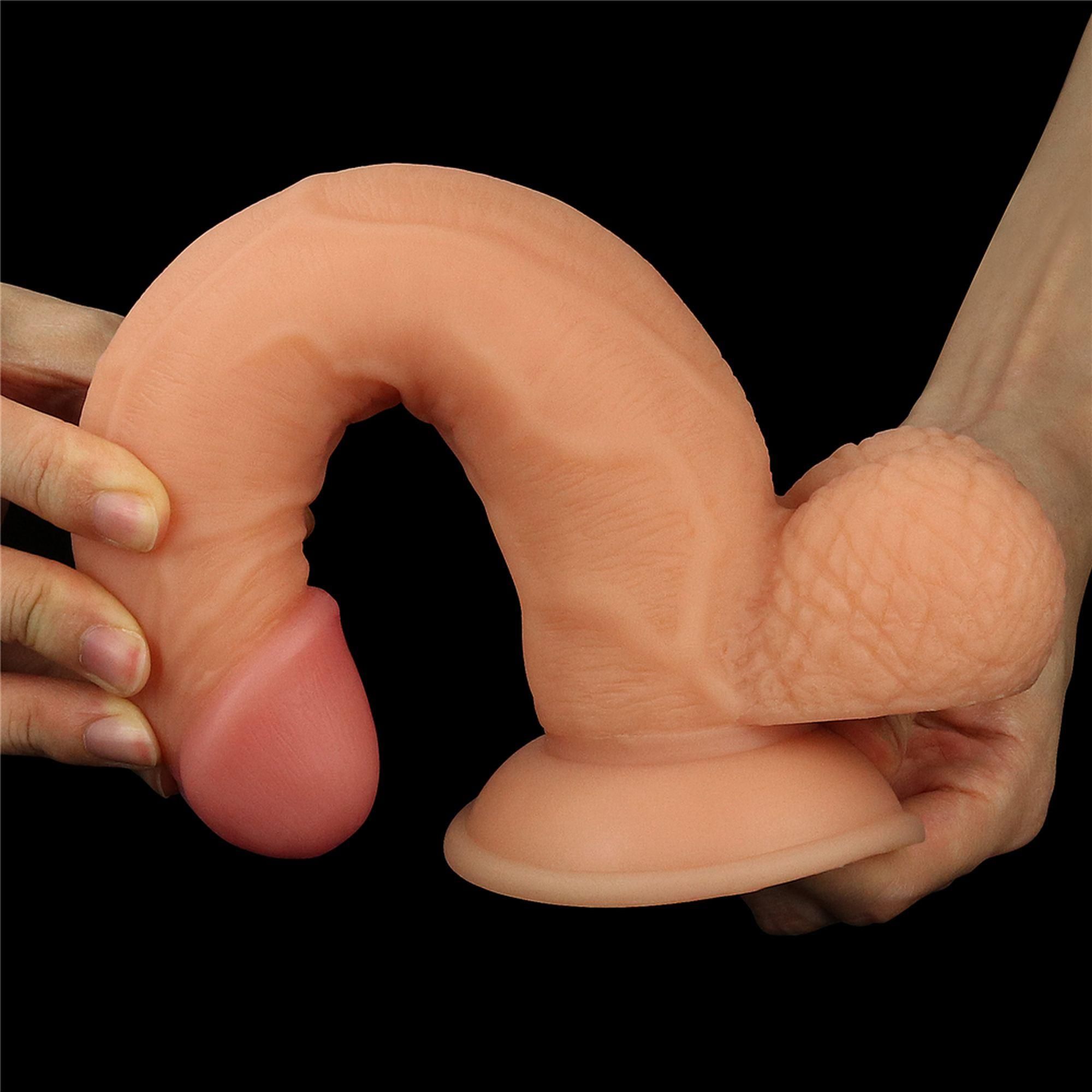 Страпон LoveToy Ingen Easy Strapon Set, 21,5 см (телесный)