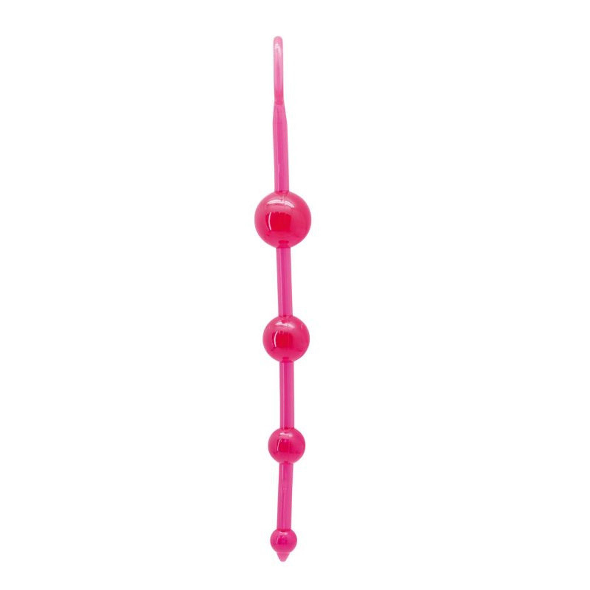 Анальні намистини Toyz4lovers Timeless Jelly 4, 20 см (рожевий)