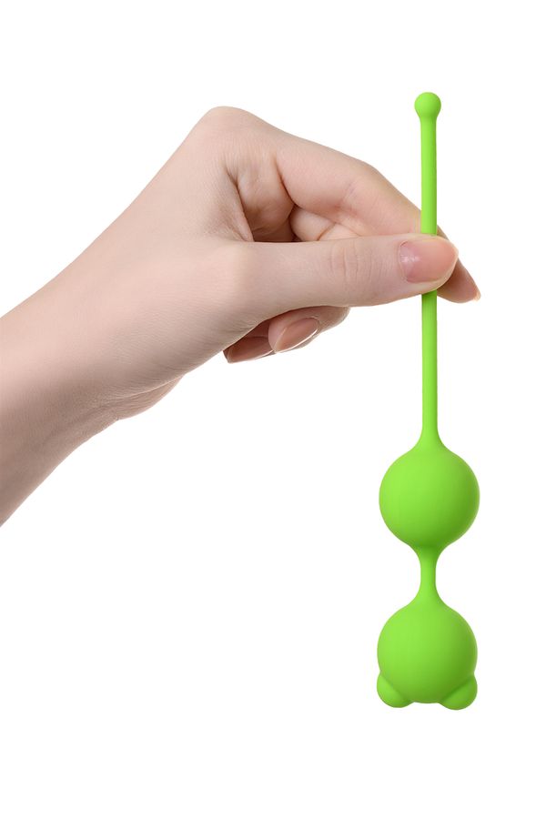 Вагинальные шарики A-Toys Pleasure Balls, 16,4 см (зеленый)