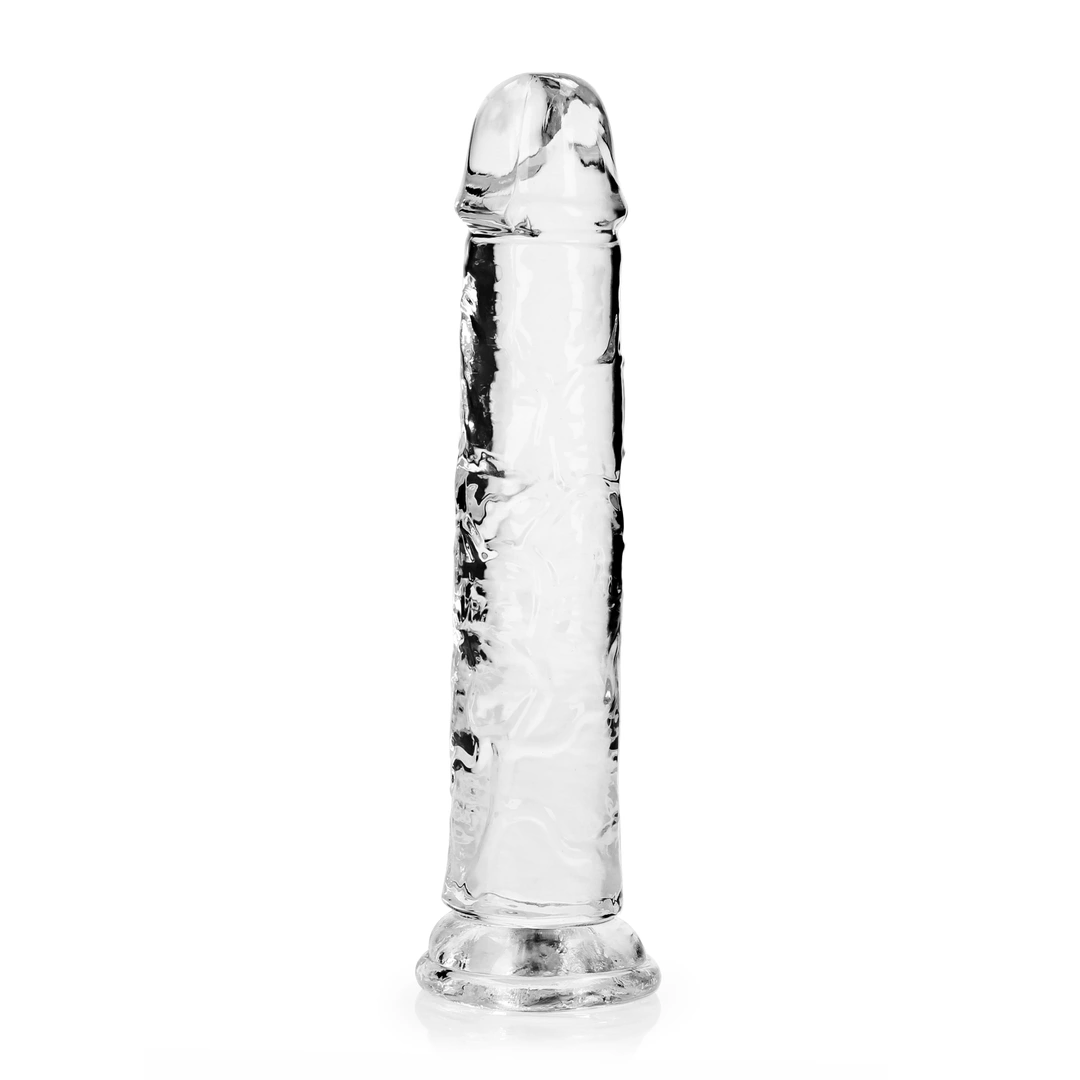 Фаллоимитатор RealRock Crystal Clear 8'', 22 см (прозрачный)