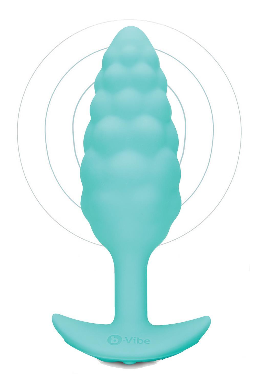 Korek analny B-Vibe Bump, 12 cm (miętowy)