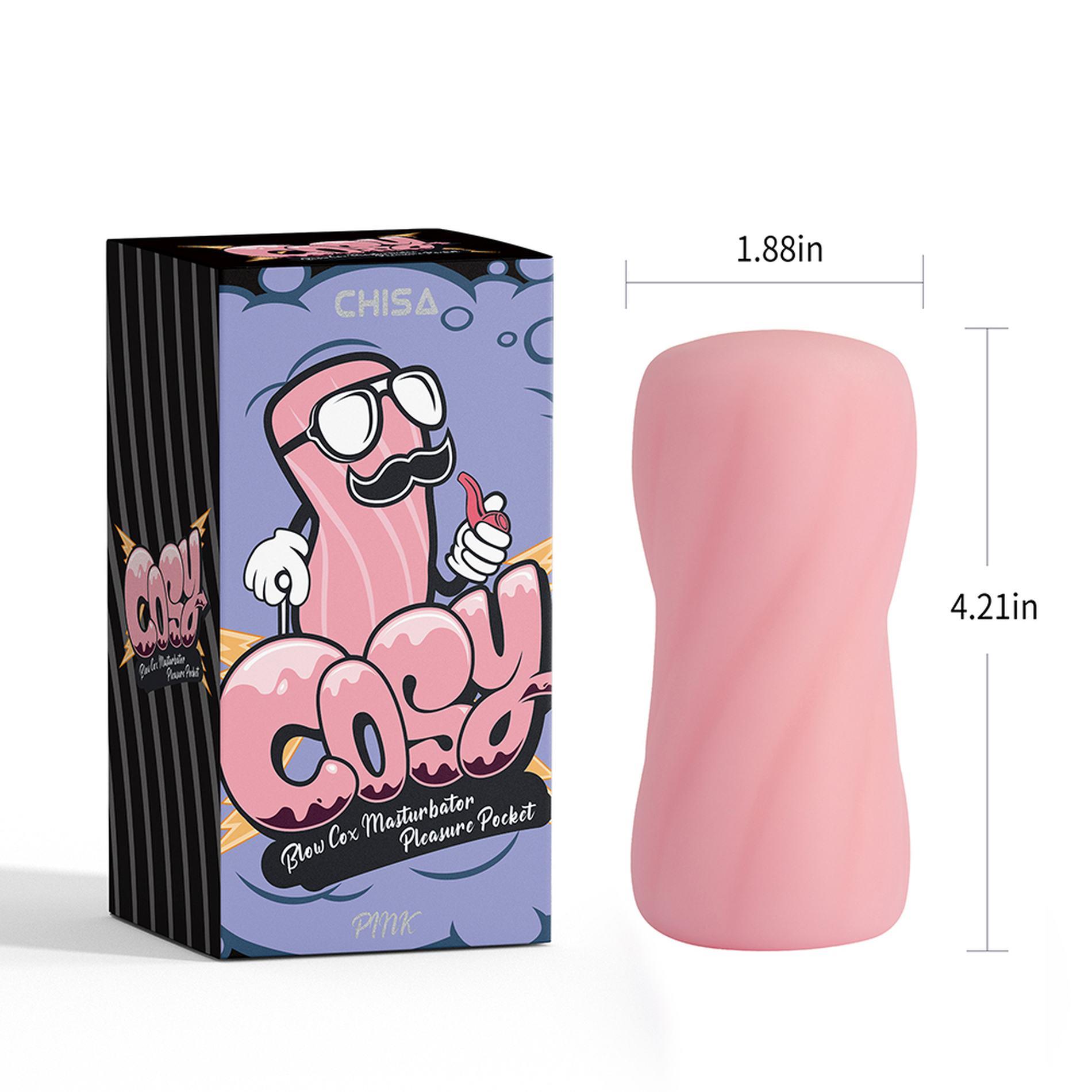 Мастурбатор Blow Cox Pleasure Pocket (бирюзовый)