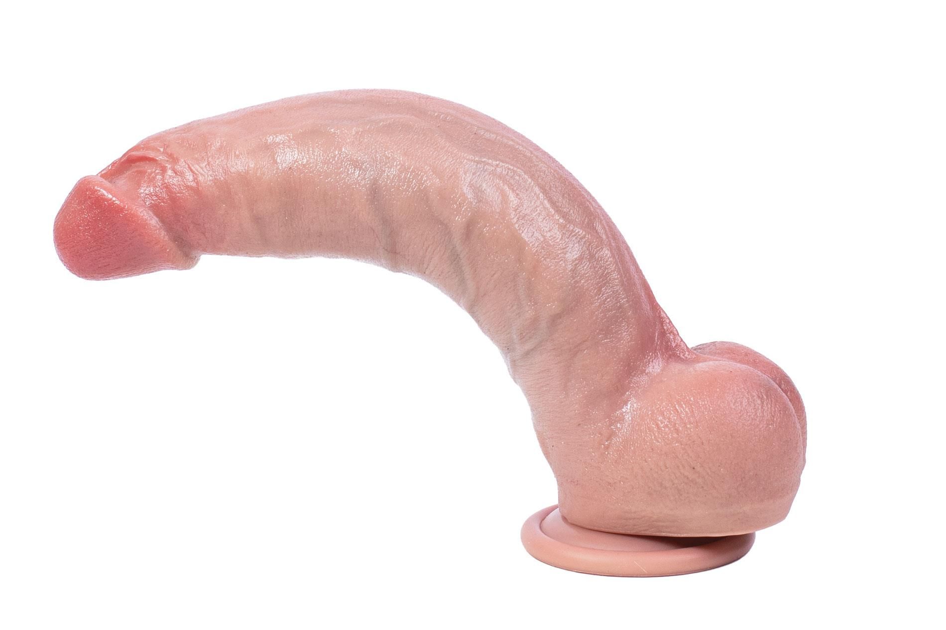 Fantasy Hyper Realistic Dildo - Dildo, W kolorze cielistym, 25 cm
