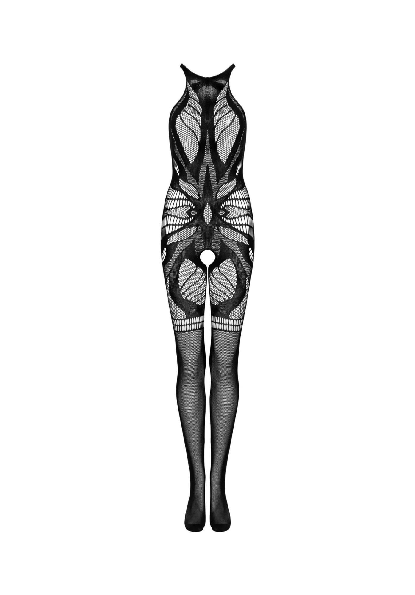 Bodystocking Obsessive G331, S/M/L (czarny)