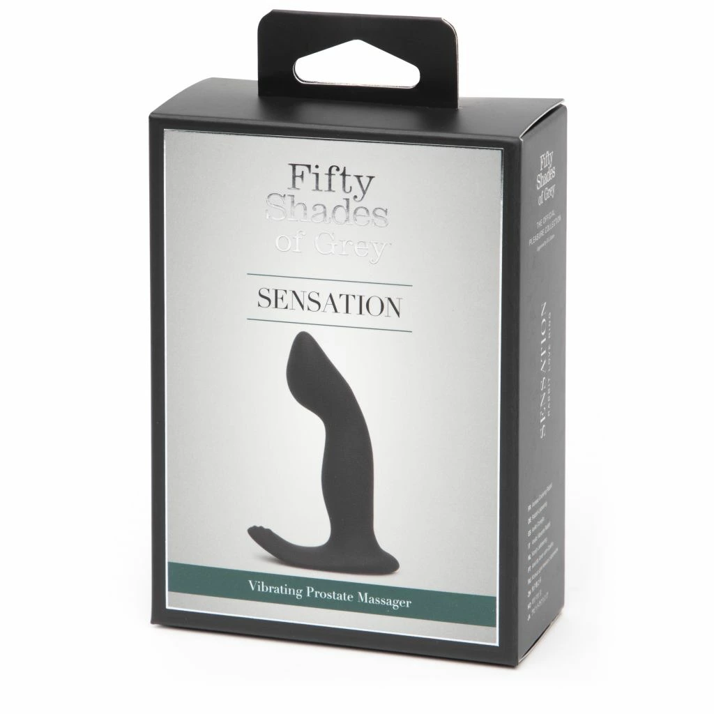 Стимулятор простаты Fifty Shades of Grey Sensation P-Spot, 10 см (черный)
