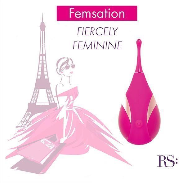 Вибратор для клитора Rianne S Femsation, 12 см (розовый)