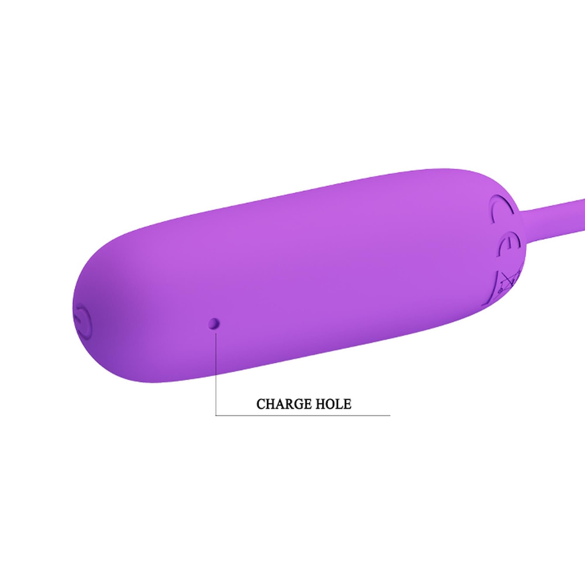 Виброяйцо Pretty Love Joyce Vibrating Egg, 18 см (фиолетовый)