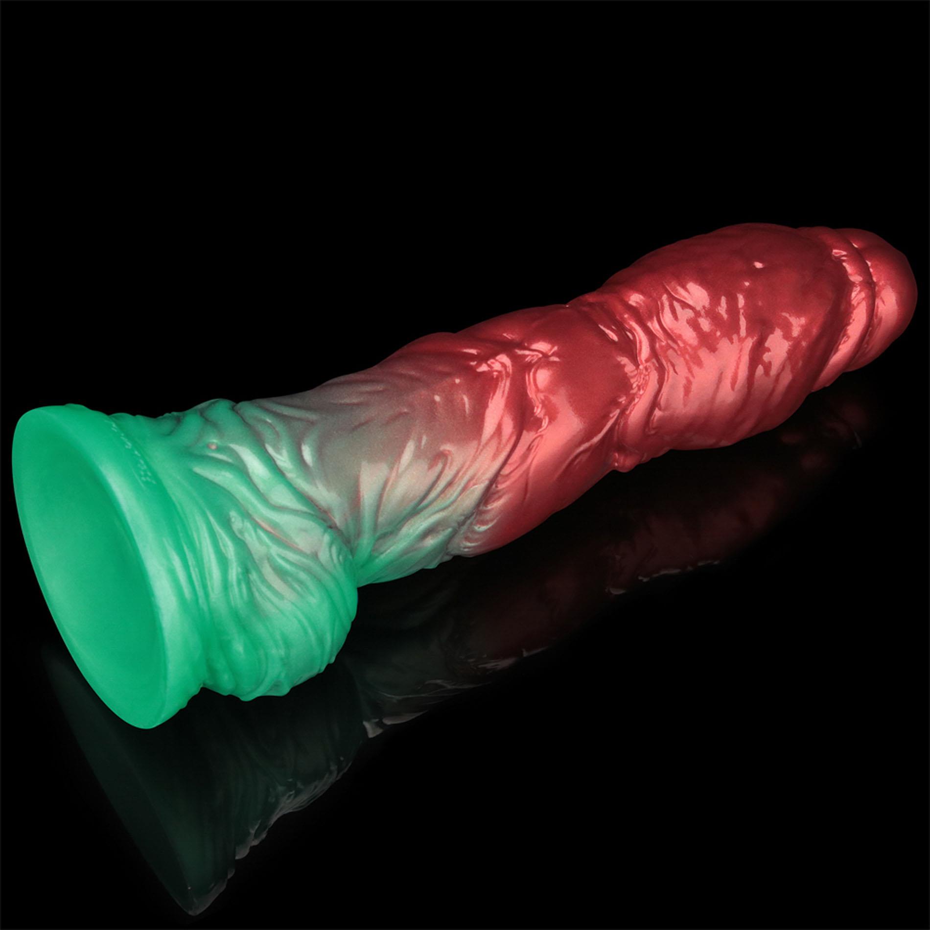 Фаллоимитатор Lovetoy Dual Density 10’’, 25.4 см (красный)