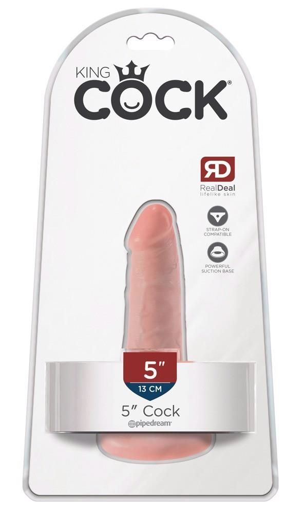 Фаллоимитатор Pipedream King Cock, 12,7 см (телесный)