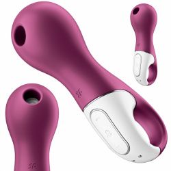 Вакуумный стимулятор клитора с вибрацией Satisfyer Lucky Libra (сиреневый)