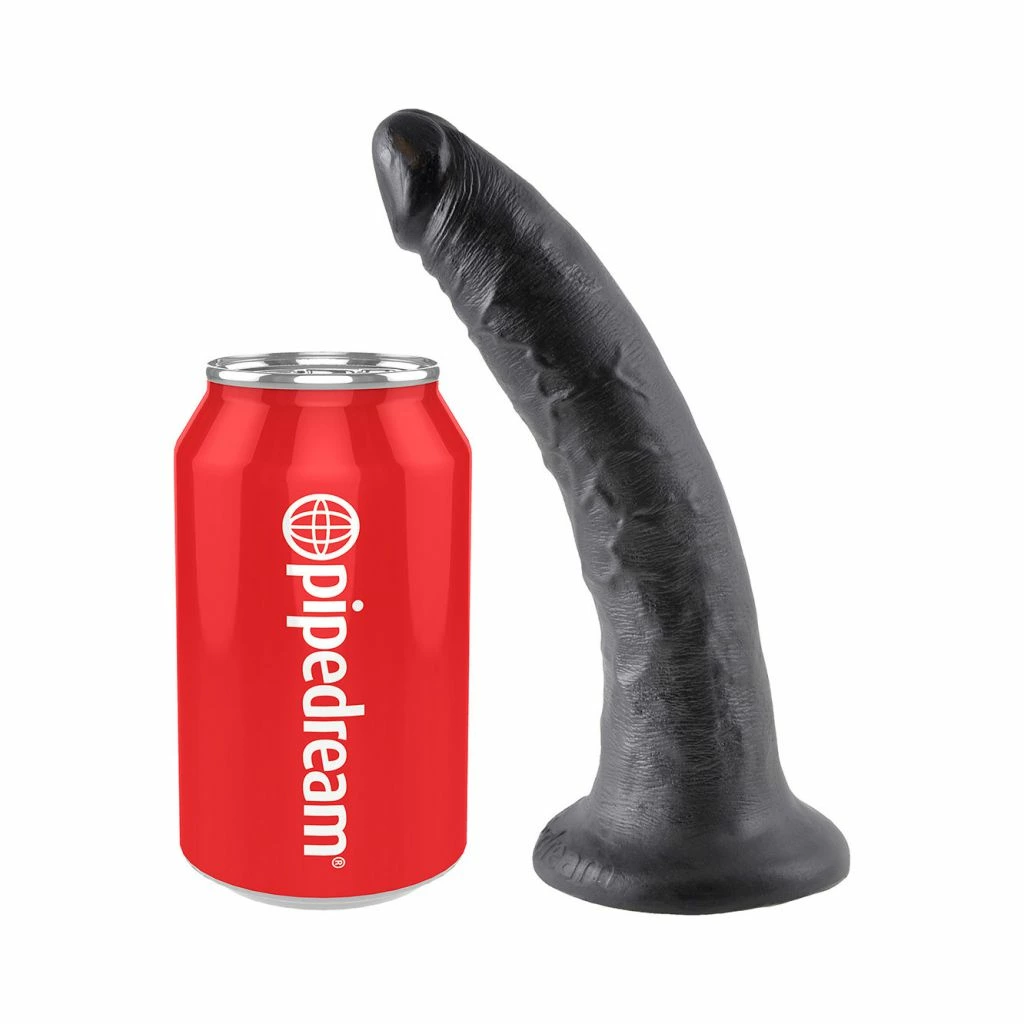 Фаллоимитатор King Cock 7 Inch, 18 см (черный)