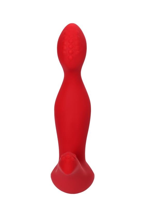 Стимулятор простаты ToDo Vibrating Prostate Massager Proman, 12.5 см (красный)