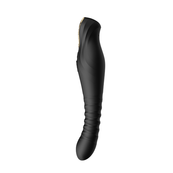 Вибратор Zalo King Vibrating Thruster, 30,2 см (черный)