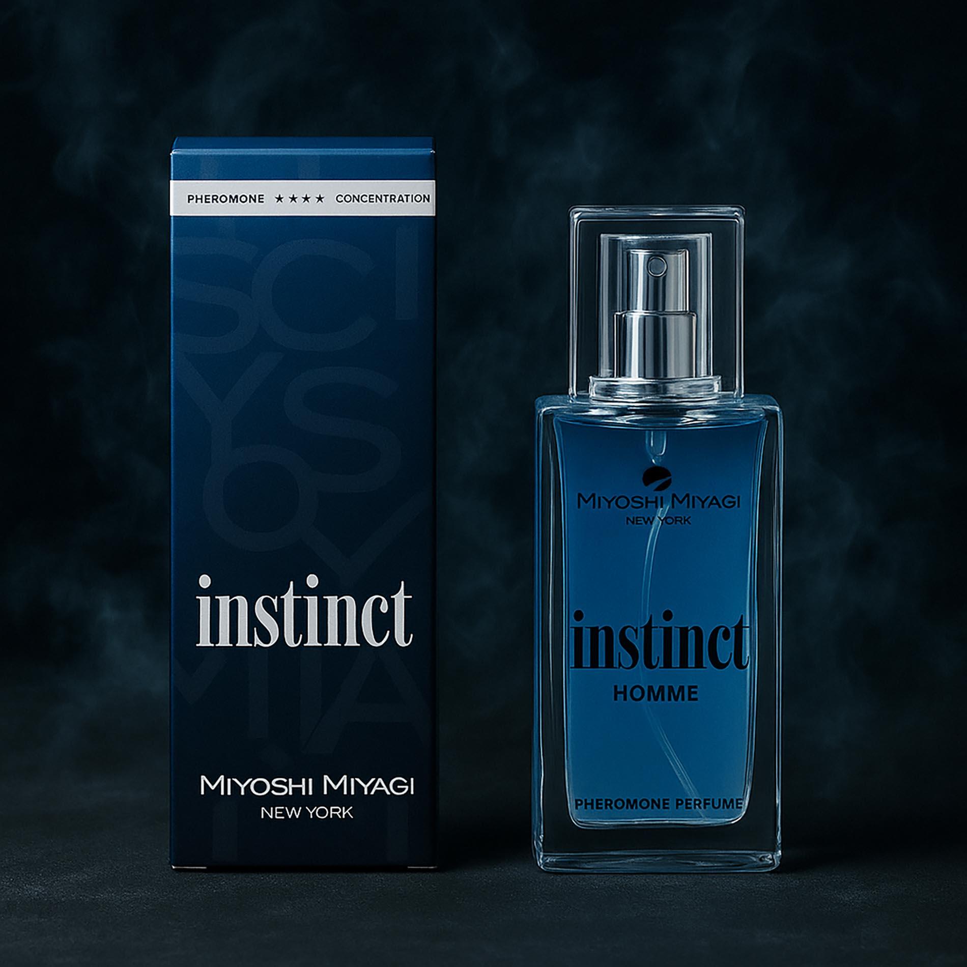 Męskie perfumy z feromonami Miyoshi Miyagi Instinct Homme, 50 мл