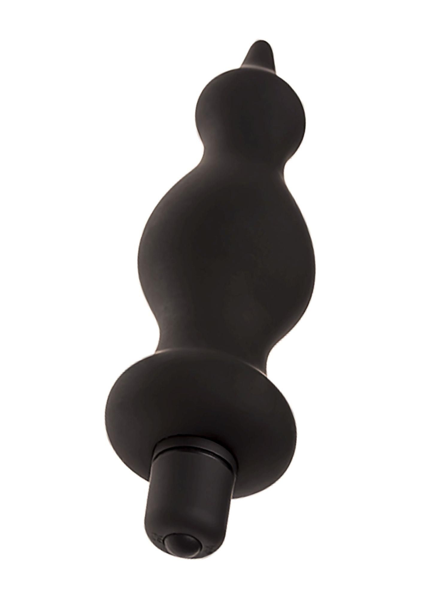 Korek analny Adrien Lastic Bullet Amuse, 12 cm (czarny)